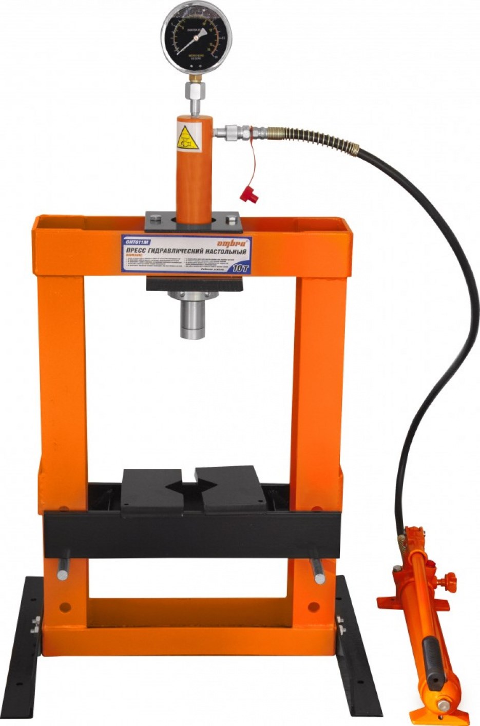 Настольный гидравлический пресс OHT611M, 10 т